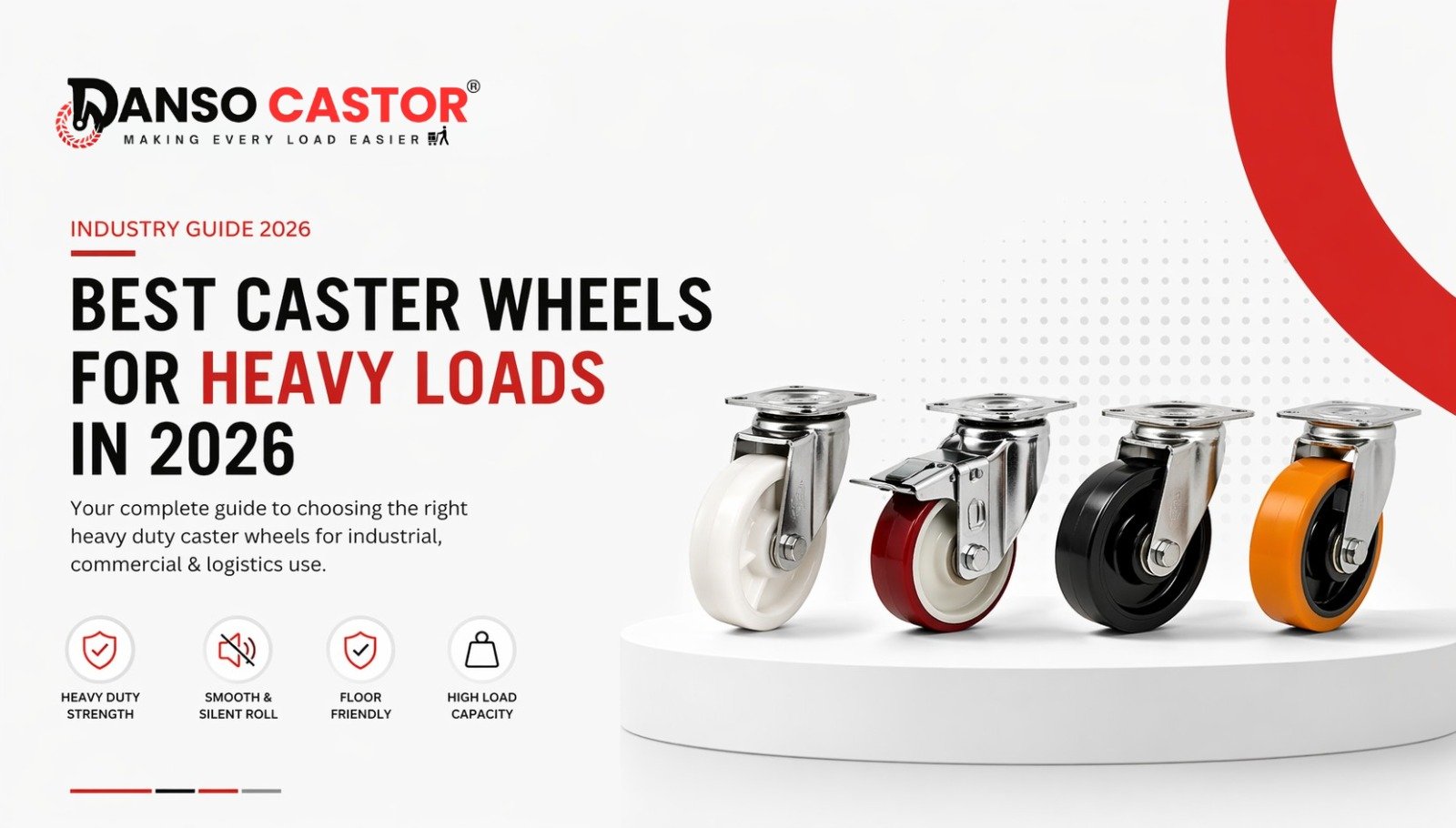 How to Choose the Right Caster Wheel for Heavy Load Applications