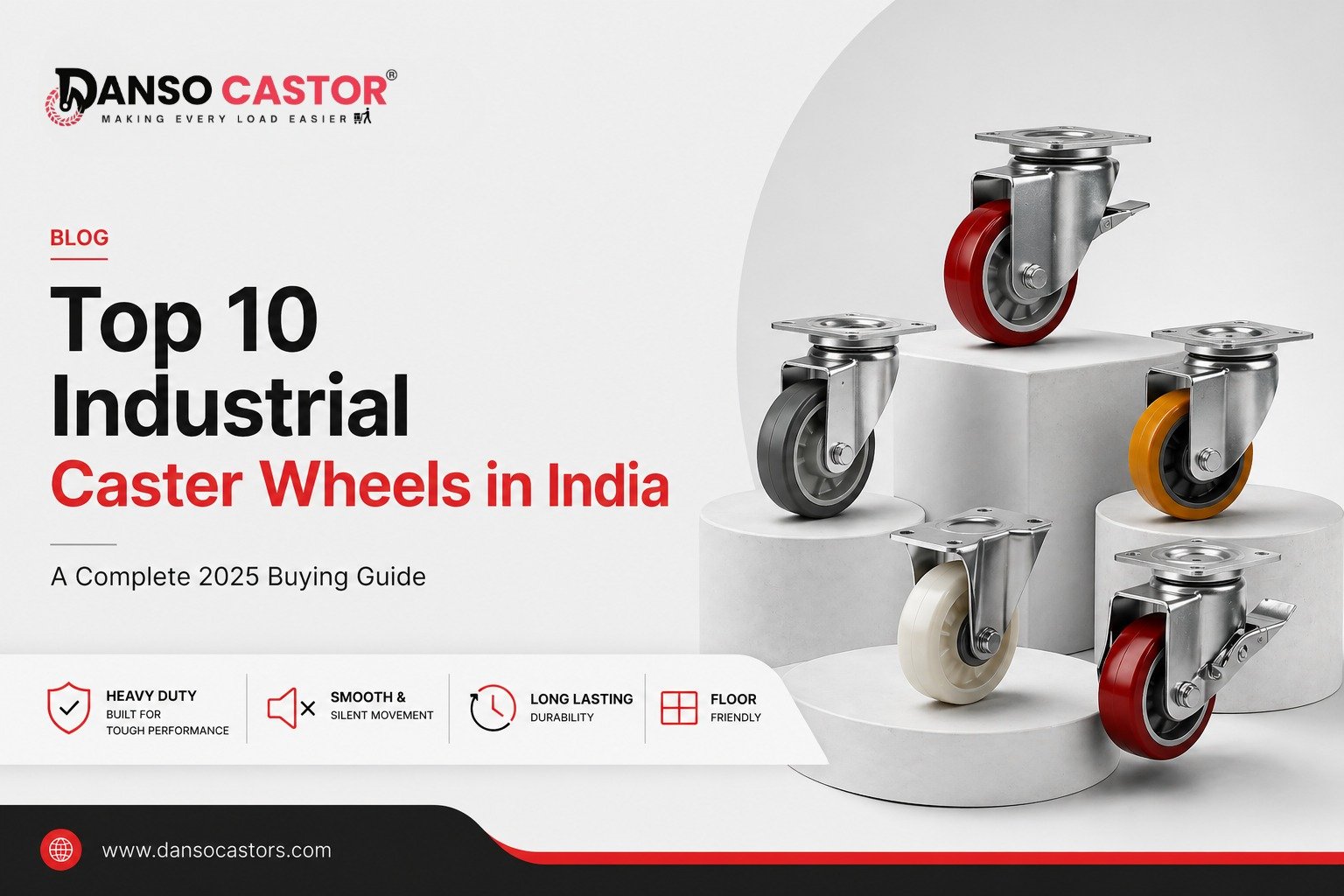 Top 10 Industrial Caster Wheels India